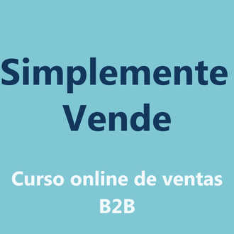 Simplemente Vemde curso online ventas B2B